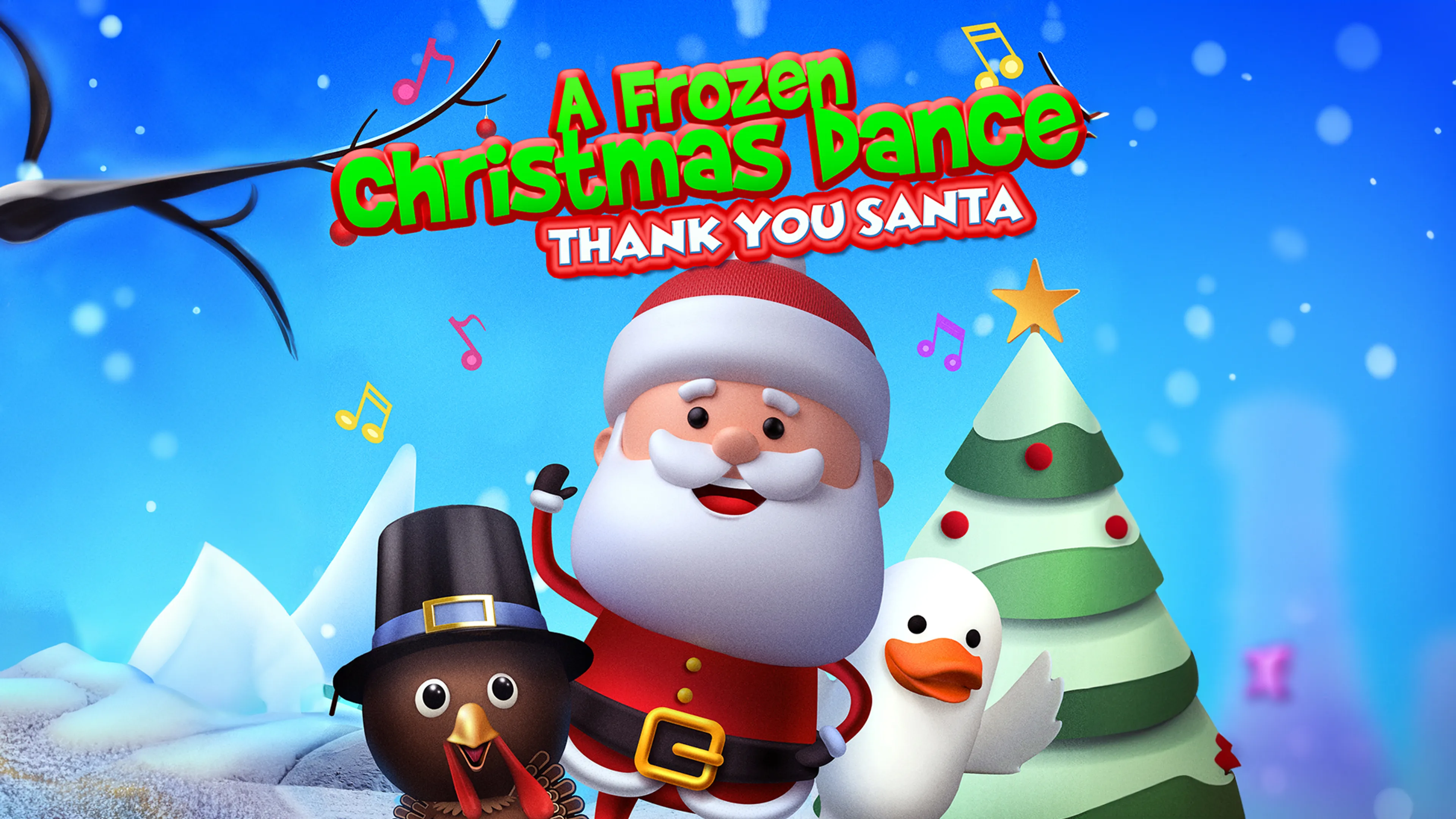 A Frozen Christmas Dance: Thank You Santa poster